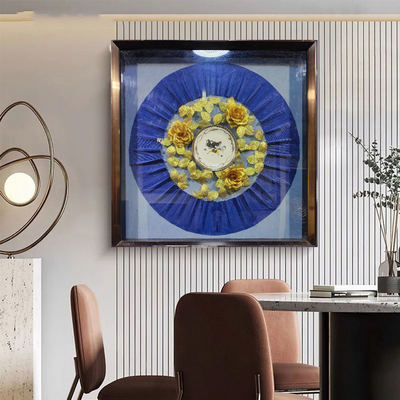 Fine materials and meticulous processes Handmade Mixed Media Painting for Home Decor