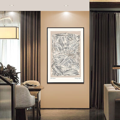 Modern Style 100% Hand Painted Abstract Oil Painting on Canvas for Living Room Decor Customized Size