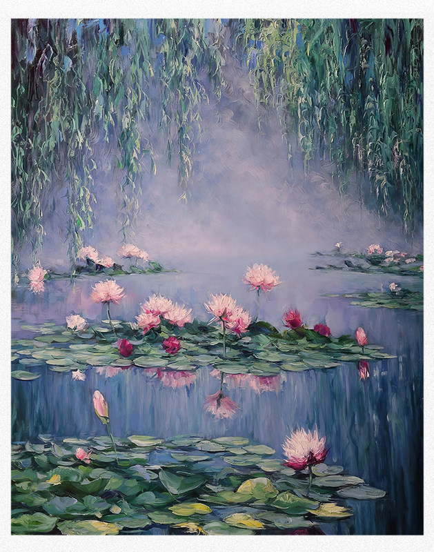 Hotel Decorative Personal Picture Canvas Oil and Canvas Colorful Flower Hand Painted Acrylic Painting for Hotel Decoration